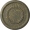 Ekena Millwork Federal Roped Large Medallion (Canopies up to 7 3/4"), 17 3/8"OD x 1 1/8"P, Witch Hazel Crackle CM17FEWHC - alternate 1
